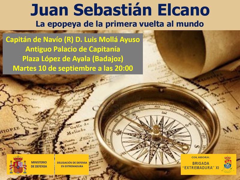 Conferencia 'Juan Sebastián Elcano. La epopeya de la primera vuelta al mundo'