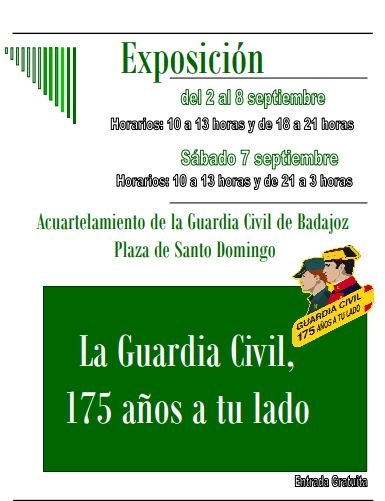 Exposición ‘La Guardia Civil, 175 años a tu lado’